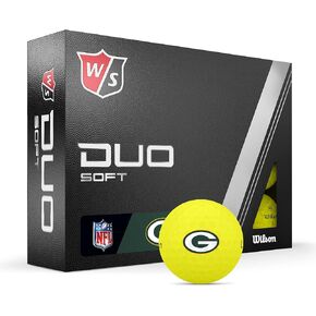 WILSON Staff 2023 Duo Soft NFL Golf Balls - 12 Balls, White, Buffalo Bills