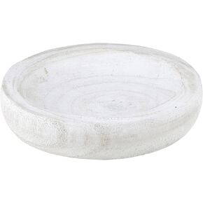 Santa Barbara Design Studio Paulownia Wood Mini Bowl - White (Pack of 5)
