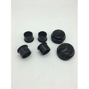 Replacement (4) Front Axle Bushing & (2) Spindle Caps Fits Craftsman Husqvarna Poulan Pro Roper AYP Lawn Mower Steering Spindle Suite 532121232 532406013 406013 121232x