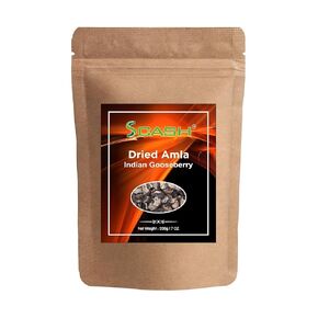 Scash 7 Ounce Natural Immune Support Vitamic C For Child Women Men Indian Gooseberry Dried Amla Tea Loose Tea amalaki amla Fruit Seedless (Indian Gooseberries) Amla Fruit