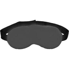 Morgan Home Weighted Sleeping Eye Mask - 0.5 lbs Eye Mask for Relaxing Sleep with Adjustable Expandable Headband for Adults (Grey)