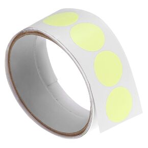 PATIKIL Glow in The Dark Tape, 1 Roll Directional Round Fluorescent Marking Tape Luminous Marker for Stair Step Floor Direction Caution