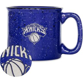 Rico Industries NBA Basketball 12oz Laser Engraved Campfire Mug