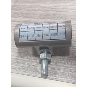 Stainless Steel Pipe Repair Clamp, 1/2" X 3" inches, Clamp with Bolt, Water/Copper Pipe Leak Repair Kit(21-25MM)