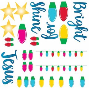Fun Express Shine Bright for Jesus Door Decorating Set - 6 Pc