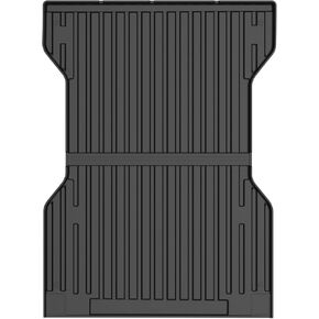 T TGBROS Bed Mat Custom Fit for 2005-2023 Toyota Tacoma Double Cab 4-Door Standard Bed 5ft Accessories All Weather Truck Bed Liner Non-Slip Black