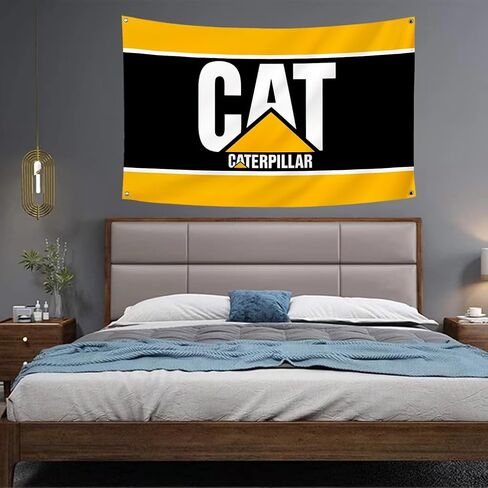 قماش علم BashangffFlag Caterpillar مقاس 3 × 5 قدم لمتجر المرآب وديكور الحائط in Saudi Arabia