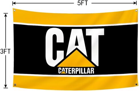 قماش علم BashangffFlag Caterpillar مقاس 3 × 5 قدم لمتجر المرآب وديكور الحائط in Saudi Arabia