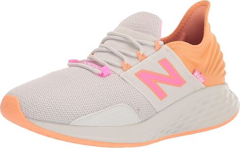 New Balance Women's Fresh Foam Roav V1 Running Shoe, Ice Blue/Vintage Indigo, 8 Wide in Kuwait