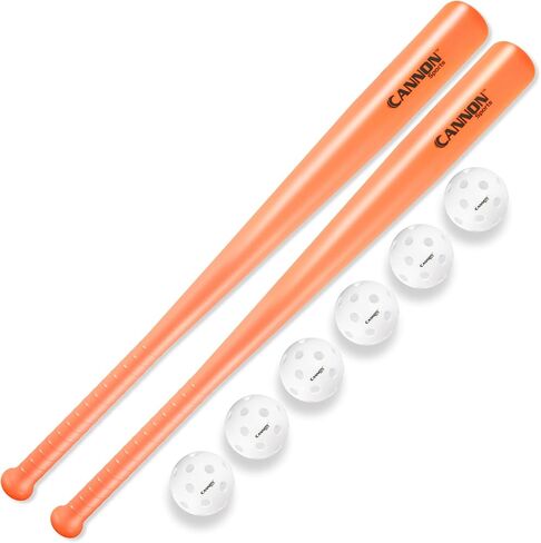 Plastic Baseball Set with Two Bats and 6 Balls in Saudi Arabia