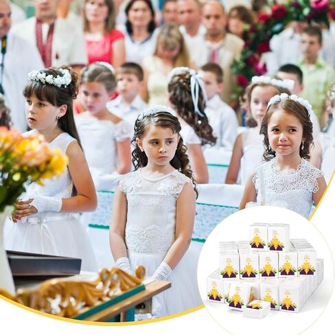 100 Pack 4 Ply Facial Tissues Bulk First Communion Favors Travel Size Pocket Tissues Christian Religious Individual Tissue Packs for Wedding Church Baptism Funeral Party Favor Gifts in Saudi Arabia