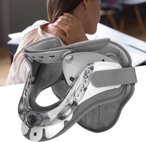 Adjustable Cervical Neck Traction Device, Pain Relief Relaxation Spine Alignment Brace Neck Traction Device for Neck and Shoulder Pain in Saudi Arabia