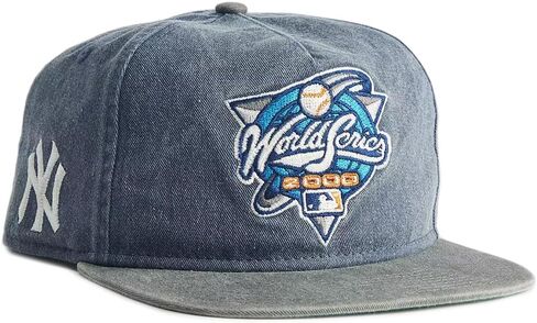New Era Houston NY New York Yankees Retro The Golfer Cooperstown 2000 World Series Snapback Cap, Adjustable Hat Blue in Saudi Arabia