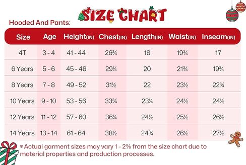 BesserBay Boys Funny Ugly Christmas 2 Piece Set with Graphic Sweatshirt and Pants 4-14 Years in Kuwait