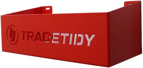 Tool Storage Tray for Toolbox, Tool Bag, Plumbing Tools– Tough, Durable Finish, Rugged All-Steel Construction – Ideal for Van Storage, Garage Storage, and Workshops, 13.23" wide - Red in Saudi Arabia