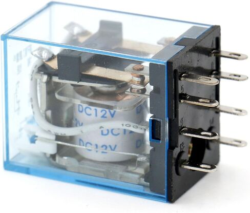 Baomain General Purpose Power Relay MY2NJ DC 12V Coil LED Indicator 8 pin terminal in Saudi Arabia