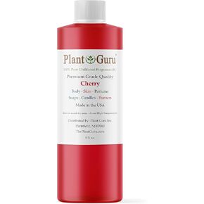 Cherry Fragrance Oil 8 fl. oz. Scented Oil for DIY Soap Making, Candles, Bath Bombs, Body Butters. Used in Aromatherapy Diffusers, Burners and Warmers. Great Addition to Lotions and Creams.