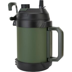1 gallon water jug, 128 oz Large Insulated Stainless Steel Sports Water Jug, Large Triple Wall Vacuum Insulation Water Bottle-Keeps Cold up to 48 Hrs-Sweat Proof, for Gym, Hiking & Camping