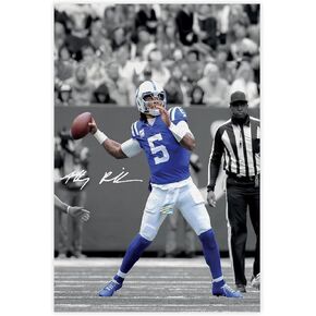 doublkl Anthony Richardson Canvas Poster Wall Art Decor Print Picture Paintings for Living Room Bedroom Decoration Unframe:12x18inch(30x45cm)