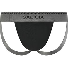 SALIGIA Retro Classic Jockstraps - Premium Cotton Men's Underwear Pack with Breathable and Supportive Double-Layered Pouch