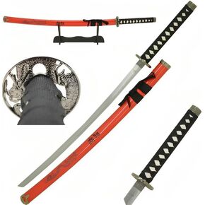Snake Eye Tactical Two Tone Samurai-Katana Sword w/Free Sword Stand