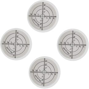 Universal level level level instrument horizontal bubble quasi bubble scale horizontal bubble straight through 60 * 12mm small household 4pcs (green)