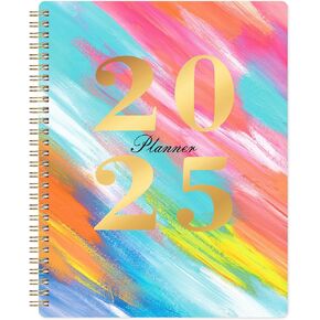 Student Planner 2025-2026 - School Planner, Jul. 2025 - Jun. 2026, 8.5" x 11", 2025-2026 School/Academic Planner with 3-Hole Punched & Stickers