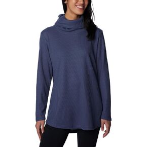 Columbia Women's Holly Hideaway Waffle Cowl Neck Pullover in Kuwait