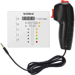 Handheld Practice Device with Wired Thumb Trigger Included, Perfect Your Launch Skills and Reaction Time, Customizable Training Modes, Lightweight and Portable