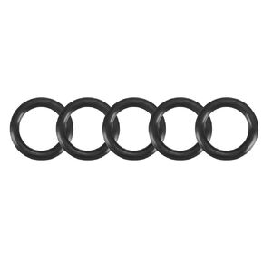 uxcell Nitrile Rubber O-Rings 3.8mm OD 2.8mm ID 0.5mm Width, Metric Sealing Gasket, Pack of 100