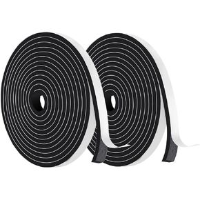 Foam Self Adhesive Weather Stripping - Weatherstrip Tape for Doors and Windows,Soundproofing Door Seal,Sound Insulation Strip,High-Density - 1/4"x1/8"-33Ft