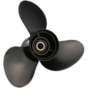 Boat Outboard Propeller for Suzuki DF 70A 80A 90 90A 100 115 115A 140A 140 HP Engines, 14 x 17 14x17 Pitch Aluminum Boat Motor Prop, 15 Tooth Spline, 3 Blades, OEM No. 58100-90J01-019, RH(Right Hand)