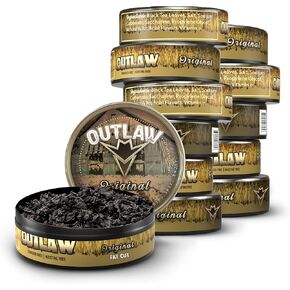 Outlaw Dip - Original - Fat Cut - 6 Pack - Tobacco & Nicotine Free Chew in Kuwait