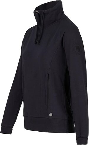 HORZE Elinor Womens Turtle Neck Sweatshirt in Saudi Arabia