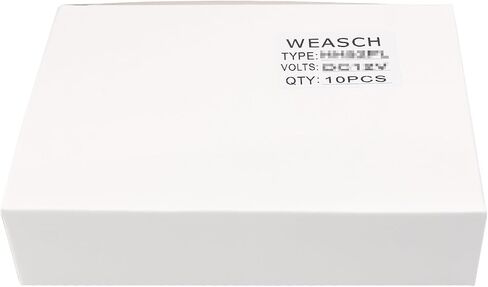 2 قطعة مرحل الطاقة الكهرومغناطيسية، HH52PL، DPDT، 8 دبابيس، ملف تيار مستمر 12 فولت، مع ضوء مؤشر LED (2) in Kuwait