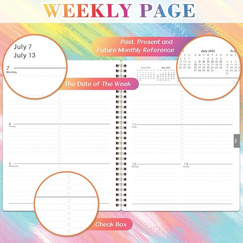 Student Planner 2025-2026 - School Planner, Jul. 2025 - Jun. 2026, 8.5" x 11", 2025-2026 School/Academic Planner with 3-Hole Punched & Stickers in Saudi Arabia