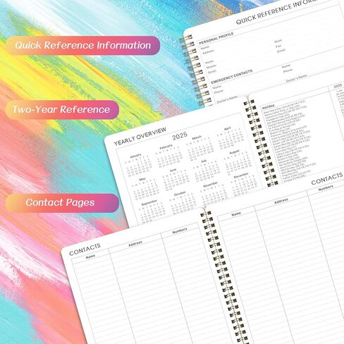Student Planner 2025-2026 - School Planner, Jul. 2025 - Jun. 2026, 8.5" x 11", 2025-2026 School/Academic Planner with 3-Hole Punched & Stickers in Saudi Arabia