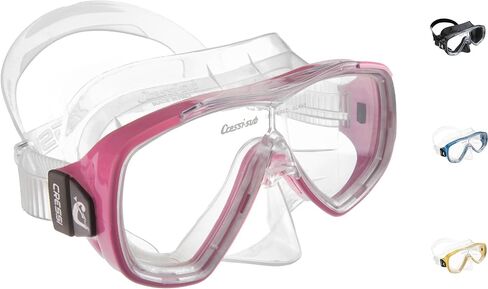 Cressi Adult Single Lens Snorkeling Diving Mask- Excellent View | Onda: made in Italy in Saudi Arabia