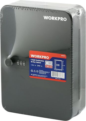 WORKPRO W082083 48 Key Steel Cabinet with Combination Lock 10 In. x 7 In. x 3 In. (Single Pack) in Saudi Arabia