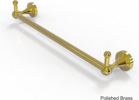 Allied Brass SG-41-36-PEG Sag Harbor Collection 36 Inch Integrated Hooks Towel Bar, 36", Antique Brass in Saudi Arabia