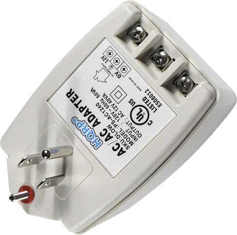 HQRP 120V to 12V AC 40VA Transformer Compatible with Fountain Pump, Lighting Power Supplies, Audio Equipment 120v-to-12v, ETL Listed in Kuwait