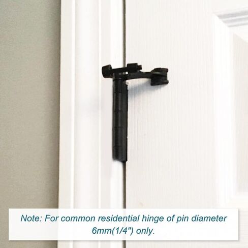 48 Pack Hinge Pin Brushed Nickel Door Stopper, Adjustable Heavy Duty Hinge Pin Door Stop with Rubber Bumper Tips in Kuwait