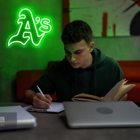 Baseball Neon Sign for Wall Decor Sport Team Neon Light Baseball Fans Neon Sign for Man Cave Dormitory Bar Club Birthday Gifts for Baseball Fans College Student USB Powered(ZKXD318) in Saudi Arabia