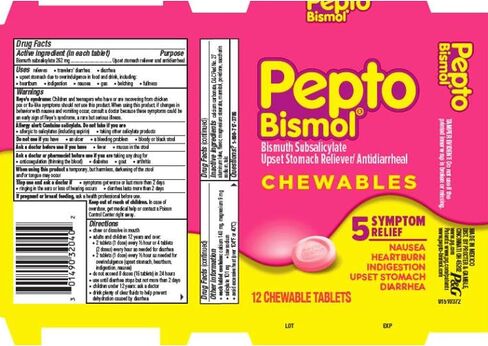 قرص بيبتو بيسمول الأصلي 12 قيراط in Kuwait