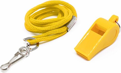 Adoretex Sport Guard Pea Coach Plastic Whistle with Lanyard in Kuwait