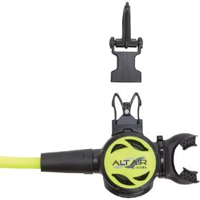 XS Scuba Alt Air Octopus - Yellow, Yellow Miflex
