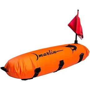 Marlin Dive Spearfishing Torpedo Buoy Float with Dive Flag