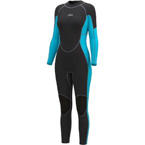 Hevto Women Wetsuit 3/2mm Neoprene Wet Suit Keep Warm in Cold Water for Surfing Swimming Diving