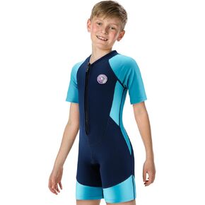 ملابس سباحة قصيرة للأطفال الأولاد والبنات، بدلة سباحة حرارية من النيوبرين 2 مم، بدلات رطبة للأطفال الصغار/الصغار/الشباب in Kuwait