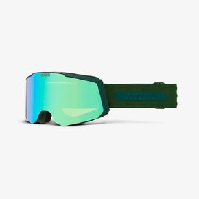 100% SNOWCRAFT S Alt Fit Goggle - Winter Sports Goggles for Ski & Snowboard - Snow Goggles for Men & Women - Snow